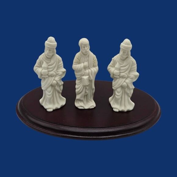 Christmas Jade Collection 11‑Pc Nativity Set – Vintage Figurines, Replacements - Picture 13 of 16